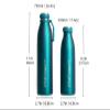 IVMET Aqua Stainless Steel Double Wall Vacuum Insulated Drinking Bottle Flask Metal reusable Canteen for Sport Fitness Outdoor (Turquoise, 25.3 Oz/750 ml) view 2