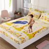 CFYCYHDZHT Bedding Best for Hotel Home Kids Bedroom Flower Animal Waterproof Mattress Protector, Hotel Homestay Brushed Solid Color Bed Sheets Blue and White 180200cm view 3