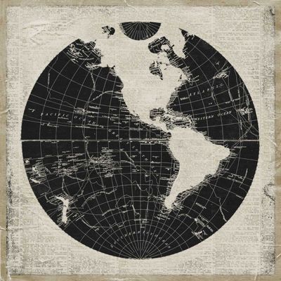 ArtExpert World News I by Elizabeth Medley - 16x16 Art Print Poster