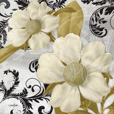 ArtExpert Dillenia Gold by Diane Stimson - 16x16 Art Print Poster