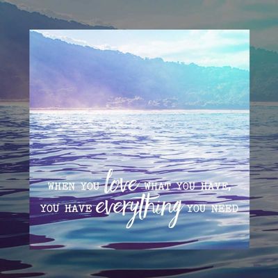 ArtExpert Love Everything by Gigi Louise - 16x16 Art Print Poster