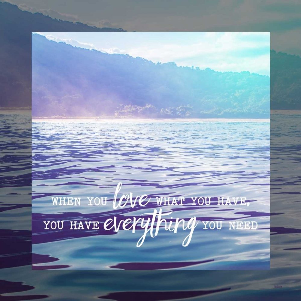 ArtExpert Love Everything by Gigi Louise - 16x16 Art Print Poster