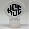 AcrylicGiftware Round Clear Acrylic Wine Bottle Stopper (6-Pack), 1.5x2.25, AGW1515 view 2
