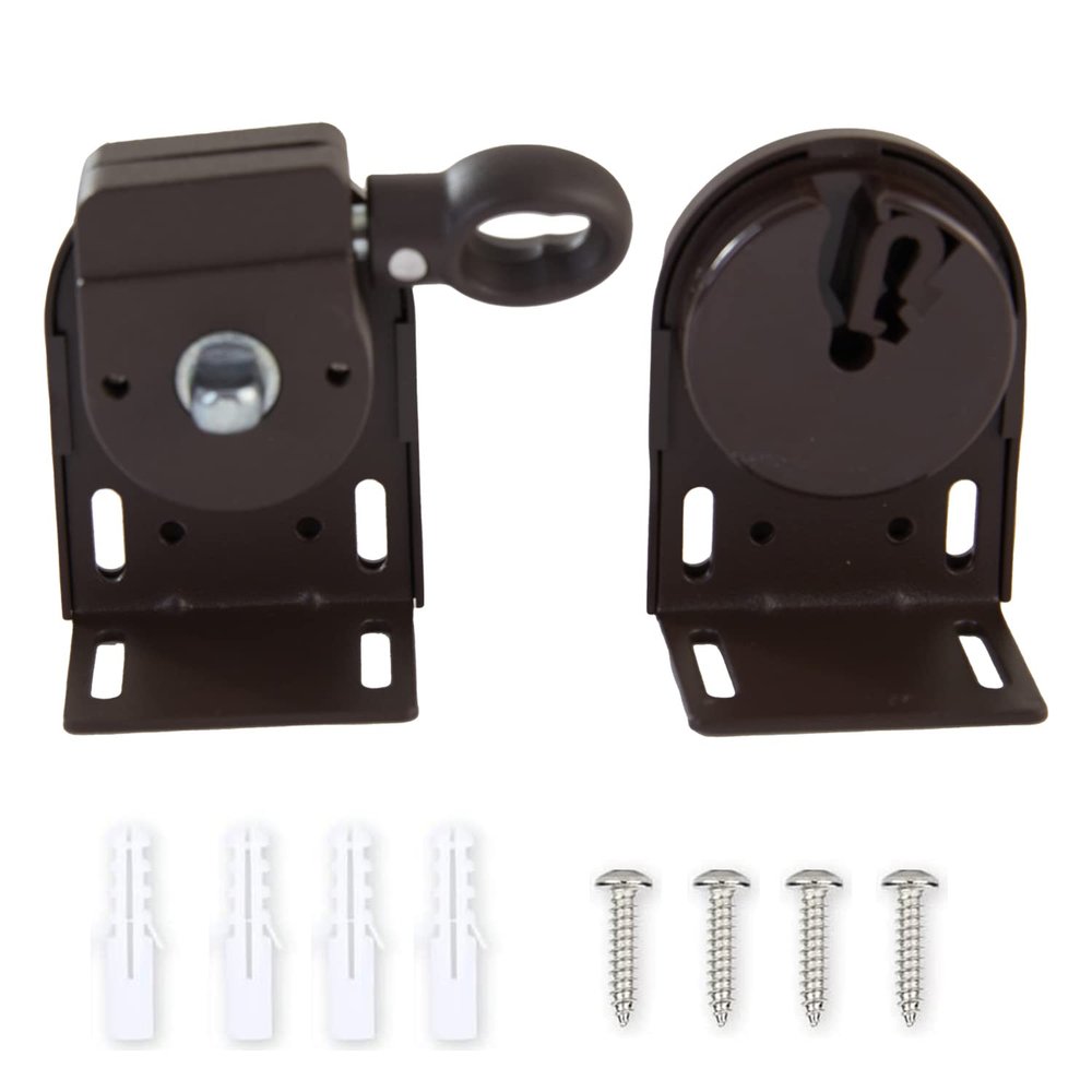 U/D Sunvisor Replacement Parts, Cordless Crank kit, Roller Blind mounting Bracket, for Coolaroo External Sunshade, Outdoor Sunshade