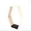 EWART WOODS Floating Wall Shelf Wooden Hanging Geometric Book wandregal Shelves Wood Modern Wooden Hexagonal Shelf Handmade Furniture Honeycomb view 1