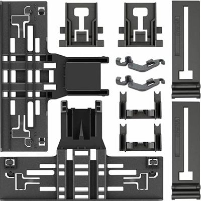Dishwasher Top Rack Adjuster Kit Replacement For Whirlpool KDTE334DSS0 WDT780SAEM2 WDT780SAEM1 WDT780SAEM0 WDT750SAHB0 WDT750SAHM0 WDT750SAHV0 WDT750SAHW0 WDT750SAHZ0 WDF760SADT2 WDF760SADT3 Dishwashe