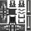 Dishwasher Top Rack Adjuster Kit Replacement For Whirlpool KDTE334DSS0 WDT780SAEM2 WDT780SAEM1 WDT780SAEM0 WDT750SAHB0 WDT750SAHM0 WDT750SAHV0 WDT750SAHW0 WDT750SAHZ0 WDF760SADT2 WDF760SADT3 Dishwashe view 1
