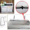 Someteth Bedside Caddy Organizer & Bedside Storage Basket Multi-Function Organizer for Bunk, Hospital Beds, Dorm Bed Rails,| Holds Magazines, Books, Glasses, Phone | Space-Saving (White 2 Pack) view 2