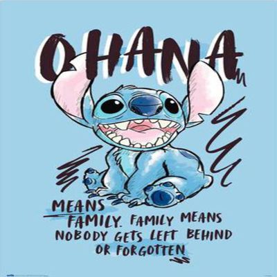 Grupo Erik Official Disney Stitch Poster - 35.8 x 24.2 inches / 91 x 61.5 cm - Disney Poster - Shipped Rolled Up - Cool Posters - Art Poster - Wall Posters