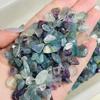 1kg Natural Fluorite Quartz Crystal Rock Tumble Stones for Fish Tank Aquarium Home Decoration Accessories-1 kg view 1