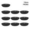 10 Pcs Flower Pot Tray Plastic Mobile Xhassis Flower Pot Tray Round Tray Flower Pot Base Tray Flower Tray Holder (Color : 3, Size : PB260) view 2