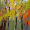 ArtExpert Trees Three by Jane Schmidt - 16x16 Art Print Poster view 1