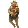 Tree Buddees Creepy Krampus Tree Topper for Christmas or Halloween Trees - Large 10" view 3