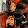 Happy Halloween Kitty Deco Mesh Handmade Wreath. Available in 24 inch and 28 inch diameters view 3