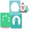 i-crafter Metal Dies, Tunnel Card Insert, Snow Globe Add-On view 2