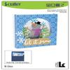 i-crafter Metal Dies, Tunnel Card Insert, Snow Globe Add-On view 3