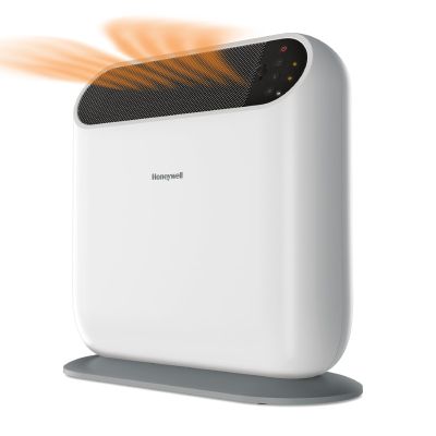 Honeywell ThermaWave 6 Ceramic Technology Space Heater, White  Ceramic Heater with Programmable Thermostat