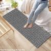 Anti-Fatigue Kitchen Mat Runner Cushioned Kitchen Rug, Waterproof Non-Slip Kitchen Mats and Rugs Heavy Duty Comfort Foam Rug for Kitchen, Floor Home, Office, Sink, Laundry (Grey) view 3