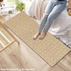 Anti-Fatigue Kitchen Mat Runner Cushioned Kitchen Rug, Waterproof Non-Slip Kitchen Mats and Rugs Heavy Duty Comfort Foam Rug for Kitchen, Floor Home, Office, Sink, Laundry (Beige) view 3