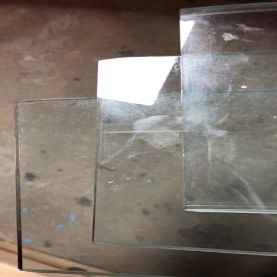 Jalousie Slat Glass Replacements Slats; Clear Set of 5 (28 3/4)