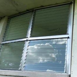 Jalousie Slat Glass Replacements Slats; Clear Set of 5 (37 1/4)