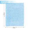 24 Pack Kitchen Dishcloths - Does Not Shed Fluff - Reusable Dish Towels, Dish cloths, Super Absorbent Coral Fleece Cleaning Cloths, Nonstick Oil Washable Fast Drying, 7 x 9 Inch (Aquamarine) view 2