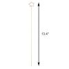 Tinsow 30 Pcs Metal Floral Place Card Holder, 13.4 Inch Flower Picks Clip for Floral Arrangement, Golden Gift Card Holder for Wedding and Party (Stars) view 4