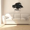 What We Think We Become Quote Big Tree Silhouette Animals Farm Animals Silhouette Vinyl Wall Art Sticker Decal Home Kids Kinder Nursery Room Study Room Boys Girls Wall Decor Design Size (10x10 inch) view 2