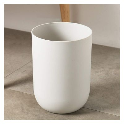 Garbage Bin for Kitchen Household Living Room Trash Can Creative Kitchen Bedroom Toilet Bathroom Garbage Can Large Size without Cover Plastic Trash Can 3 Colors Garbage storage bucket Wastebasket Recy