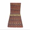 Bedspread Blanket Cover Bed Bedding Rainbow Print Quilt Indian Handmade Bohemian Kantha Cotton Sofa Kantha Kantha Cover Quilt (Orange, Twin 60"x90" with Sham Cover) view 2