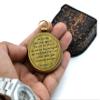 Be Strong and Courageous (Joshua 1:9) Brass Compass with wooden Box-Engraved Scripture Prayer Compass Religious Gift for Men & Women - Baptism, Confirmation, Communion Compass for Boys Graduation Gift view 3