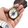Be Strong and Courageous (Joshua 1:9) Brass Compass with wooden Box-Engraved Scripture Prayer Compass Religious Gift for Men & Women - Baptism, Confirmation, Communion Compass for Boys Graduation Gift view 4