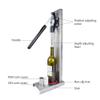 Wine Bottle Floor Corker Manual Hand Bottle Corking Brew Wine Bottle Cap Pressing Machine Industrial Stainless Steel Inserting Stopper Tools view 3