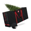 Tree Nest Rolling Christmas Tree Storage Bag 7.5ft Christmas Tree Box for Xmas Artificial Disassembled Trees Holiday Extra Large Storage Bags Container with Wheels & Handles Waterproof Canvas Oxford view 1