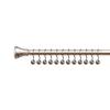 Utopia Alley Shower Rings, Hollow Ball Shower Curtain Hooks for Bathroom, Rust Resistant Shower Curtain Hooks Rings, Set of 12 (Brushed Nickel) view 3