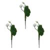 Cabilock 3pcs Artificial Silk Lotus Flowers for Home Decor Elegant Fake Lotus Ornament for Living Room Bedroom and Wedding Arrangements Decorative Floral Accents view 1