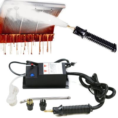 LOYALHEARTDY 1700W High Temperature Pressurized Steam Cleaner, Multi-Purpose Portable Mini Steam Cleaning Machine, Mobile Cleaning Machine Power Steamer for Furniture Car Household