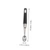 1pc Stainless Steel Fruit Scoop Stainless Steel Watermelon Scoop for Easy Serving Ergonomic Kitchen Tool Comfortable Handle Smooth Surface for Home Use view 2