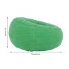 Indoor Inflatable Sofa, Outdoor Foldable Inflatable Flocked Single Sofa Chair for Living Room, Bedroom, Balcony, Garden, Outdoor Courtyard, Camping, Traveling, Beach, Hiking(Light Green) view 2