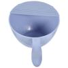 Hemoton Multifunction Rice Strainer 10.62 Inch Kitchen Colander with Handle Side Drain Holes Quick Water Flow for Rice Washing Food Draining view 1