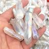 Natural Gemstone Crystal Mineral specimens Aura Clear Quartz Wand Point for feng Shui 100g view 4