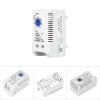 Alvinlite Mechanical Thermostat,0-60 Adjustable Compact Electric Temperature Controller Switch(Blue Button) view 3
