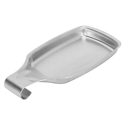 Spoon Rest,Stainless Steel Spatula Soup Ladle Holder Buffet Storage Stand Tray Kitchen Utensils