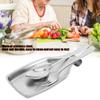 Spoon Rest,Stainless Steel Spatula Soup Ladle Holder Buffet Storage Stand Tray Kitchen Utensils view 3