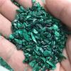 Natural Green Quartz Bulk Malachite Tumbled Crystals for Home Decoration 100g 7-9mm view 3