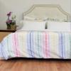 CGG Home Fashions Seersucker Multi Stripe Bedspread King view 1