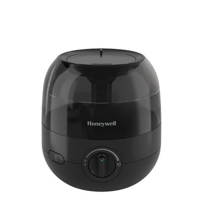Honeywell HUL525BC Mini Mist Ultrasonic Cool Mist Humidifier, Black, with Essential Oil Tray, Variable Output Control, Auto Shut-off, Ultra Quiet Operation, Directional Mist Outlet, Cool Visible Mist
