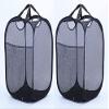 HomePage Mesh Pop Up Laundry Basket with Side Pocket44; Black view 1