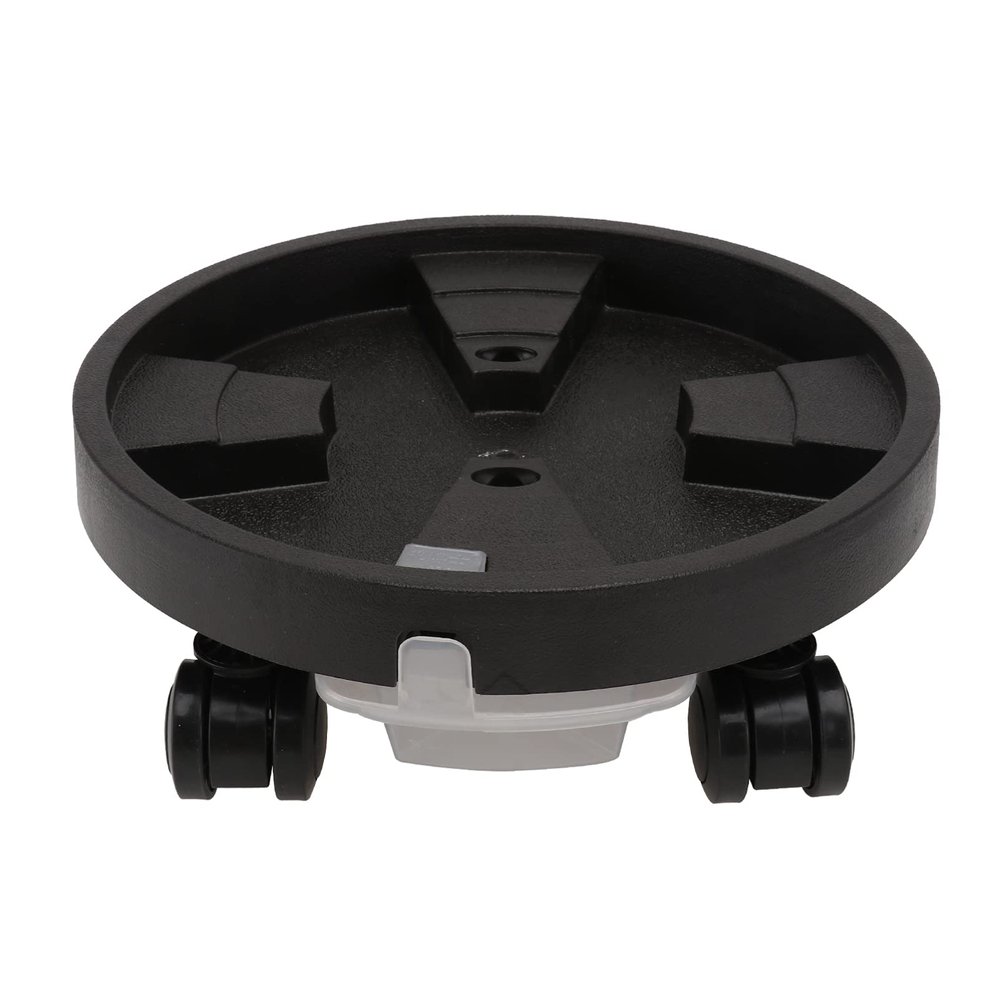 Cabilock 1pc Roller Flowerpot Base Pot Drainage Tray for Bonsai Movable Plant Pot Tray Water Storage Flowerpot