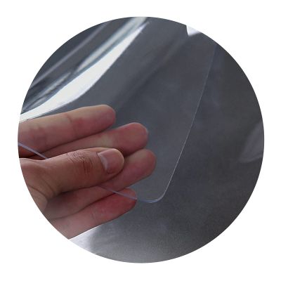 ZWYSL Customizable Transparent Hard Floor Mats Clear Chair Mat for Hardwood Floor Sound Absorbent Scratch Resistant Easy to Clean (Color : Clear-2mm, Size : 80x80cm)